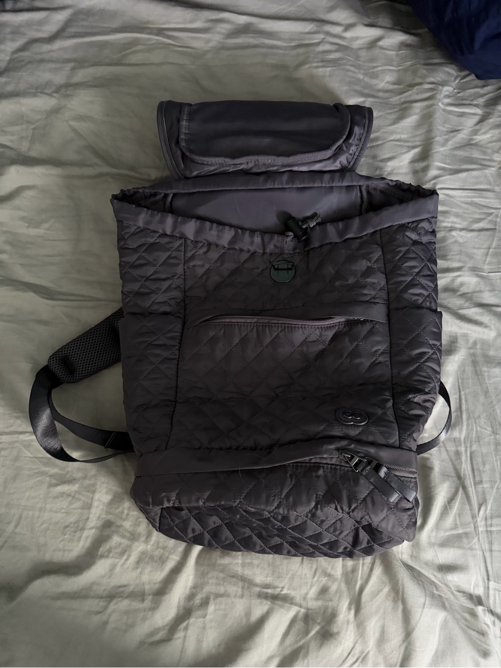 CALIA Quilted Backpack Gym Travel Bag w/ Shoe Compartment – NWOT